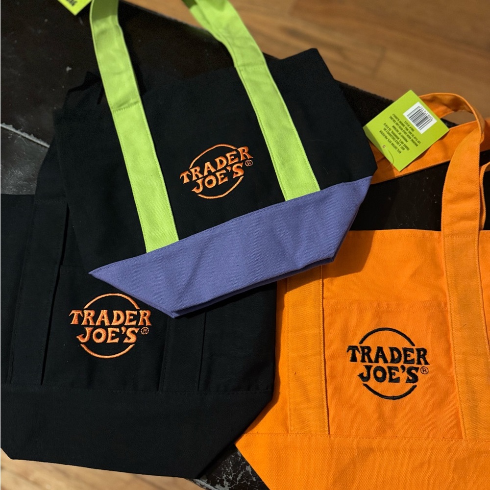 Trader Joe's Trick-or-Treat Canvas Tote Bag